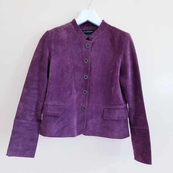 C Concept 100% Leather Jacket - Picture 2 of 8